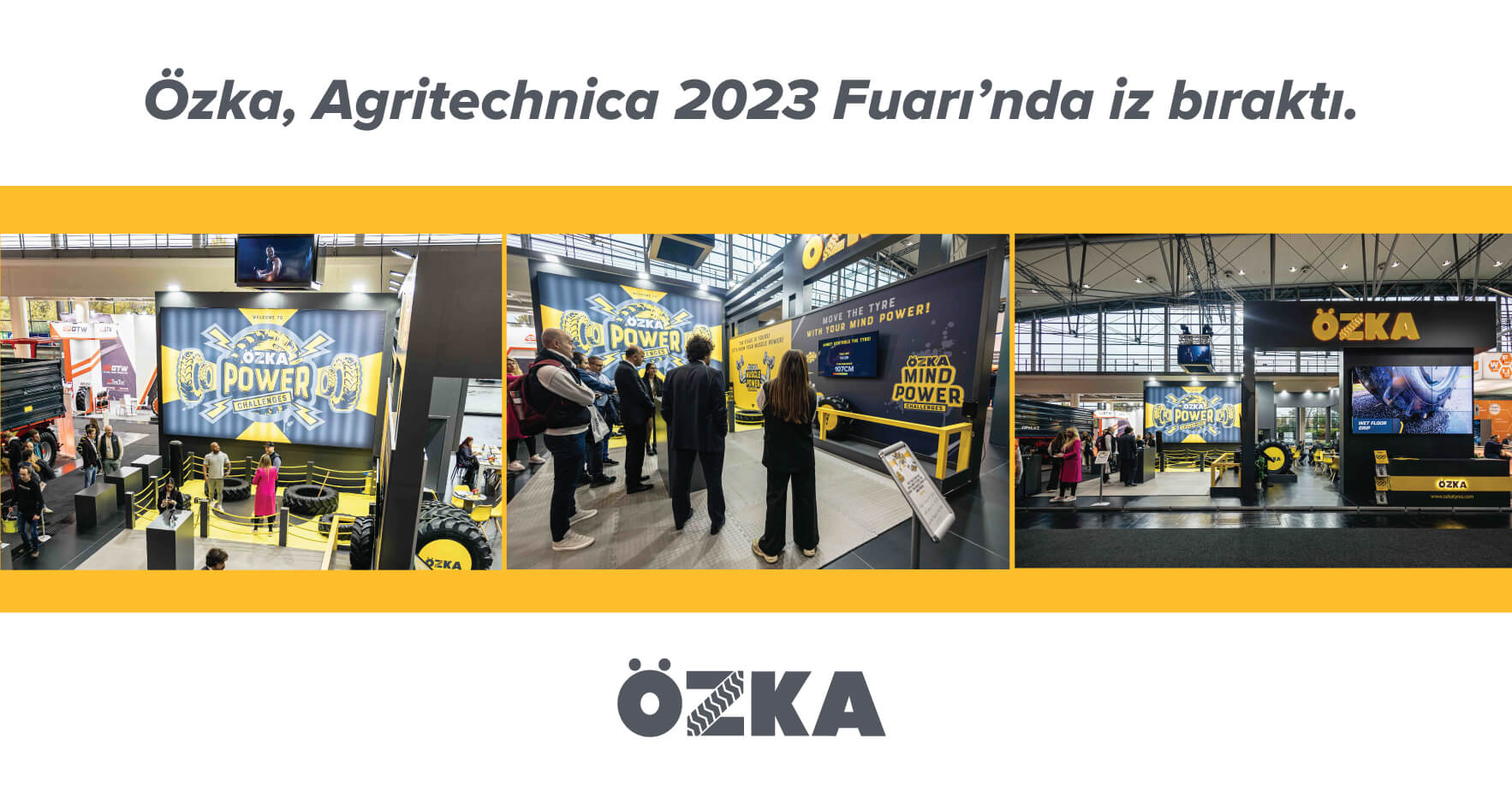 ÖZKA, Agritechnica 2023 Fuarı'nda İz Bıraktı !